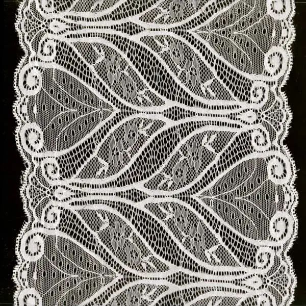Rigid jacquardtronic lace - design 026