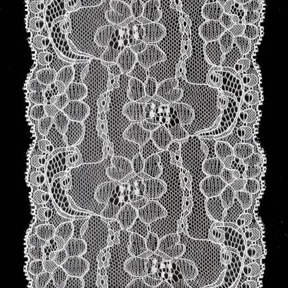 Rigid jacquardtronic lace - design 027