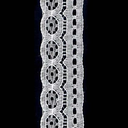 Rigid raschel lace - design 049