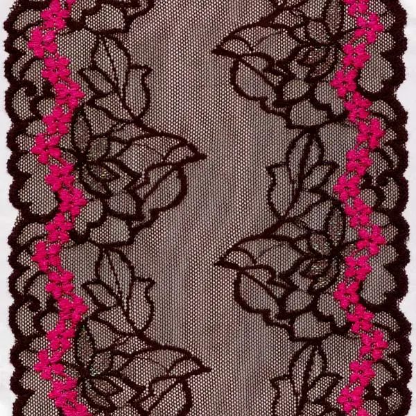 Stretch chopper bar lace - design 057