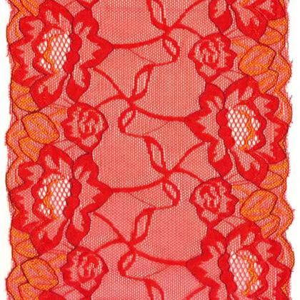 Stretch raschel lace - design 046