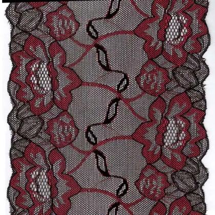 Stretch raschel lace - design 047
