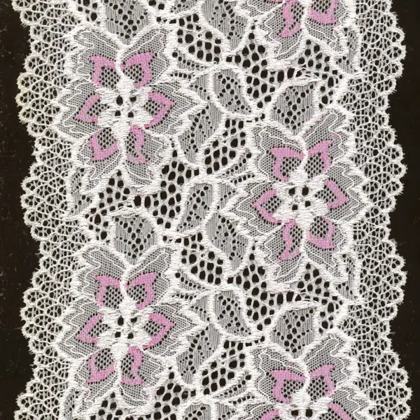 Stretch textronic lace - design 043