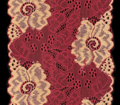 Stretch textronic lace - design 050