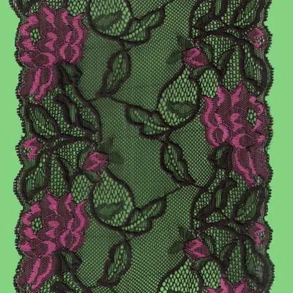 Stretch textronic lace - design 074