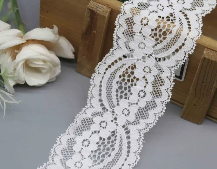 Elastic (stretch) lace photo 3