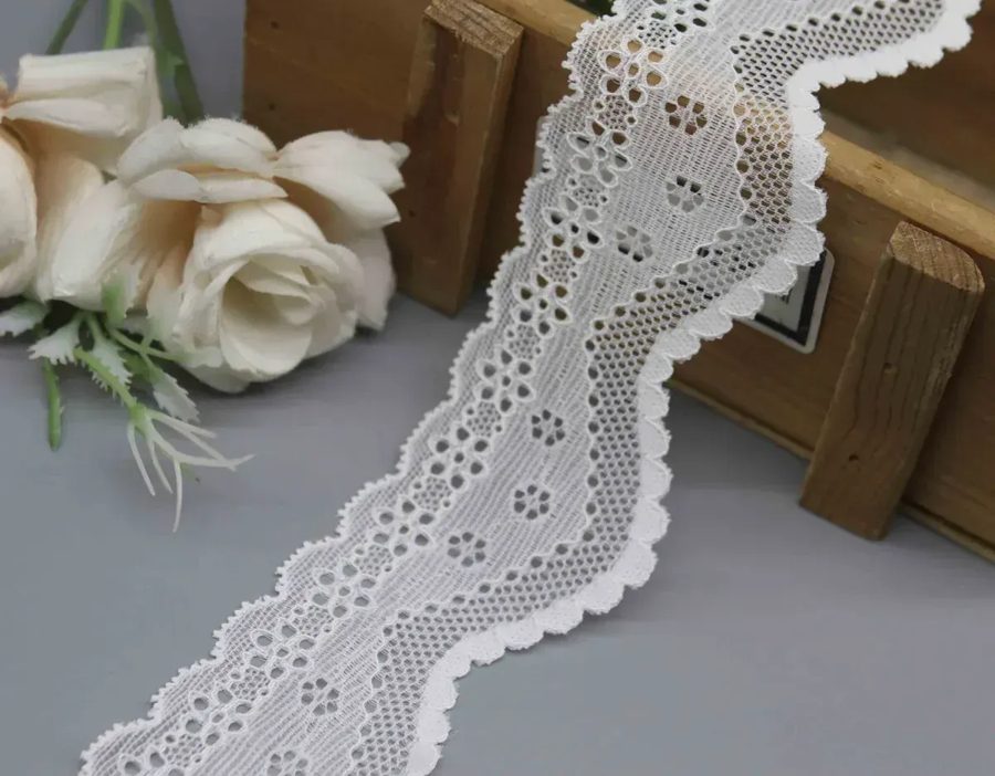 Elastic (stretch) lace photo 4