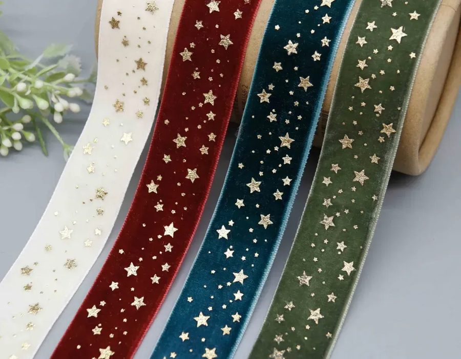Printed satin ribbon photo 2