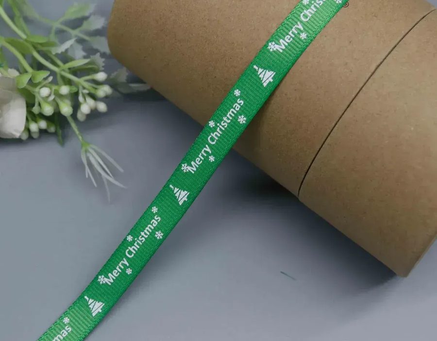 Printed satin ribbon photo 6