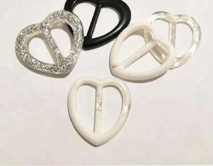 Plastic slide and ring buckles