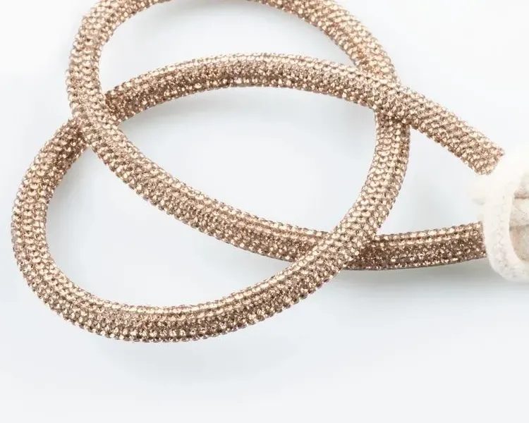 Crystal rhinestone rope photo 4