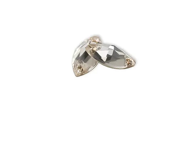 Sew-on crystal stones - navette photo 3