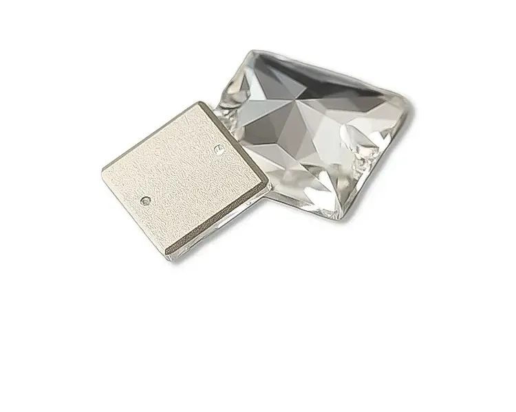 Sew-on crystal stones - square and rectangle