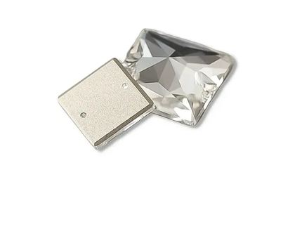 Sew-on crystal stones - square and rectangle