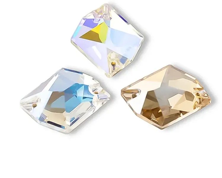 Sew-on crystal stones - fancy and mirror shapes photo 2