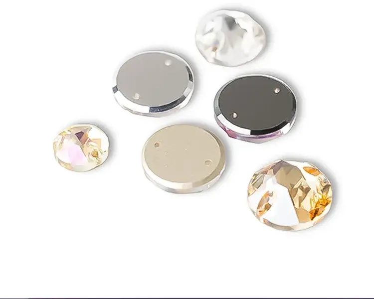 Sew-on crystal stones - fancy and mirror shapes photo 4