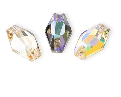 Sew-on crystal stones - fancy and mirror shapes