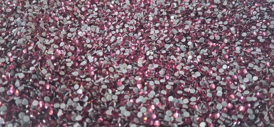 M/C hotfix rhinestones - Rose SS4