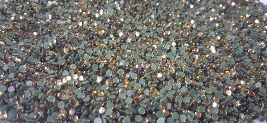 Hotfix glass rhinestones 2-cut - Jonquil SS8