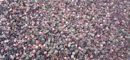 Hotfix glass rhinestones 2-cut - Lt.Pink SS8