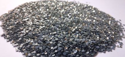 Hotfix glass rhinestones 2-cut - Crystal SS10