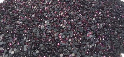 Hotfix glass rhinestones 2-cut - Amethyst SS10