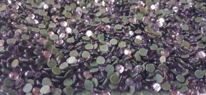 Hotfix glass rhinestones 2-cut - Tanzanite SS16
