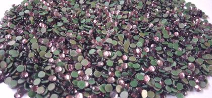 Hotfix glass rhinestones 2-cut - Lt.Amethyst SS23