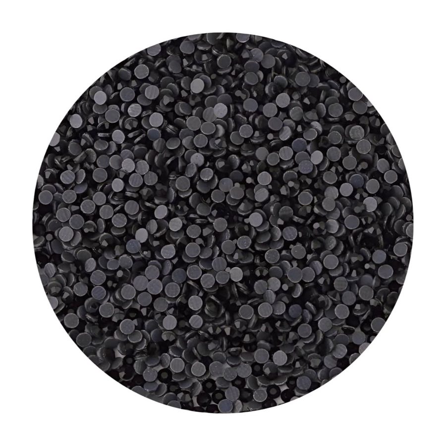 Hotfix glass rhinestones 2-cut - Lt.Topaz SS10