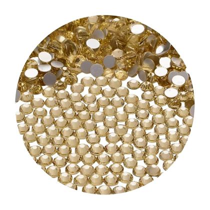 Hotfix glass rhinestones 2-cut - Jonquil SS20