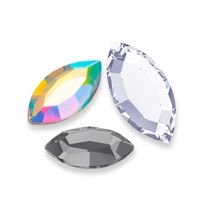 Fancy hotfix stones - navette