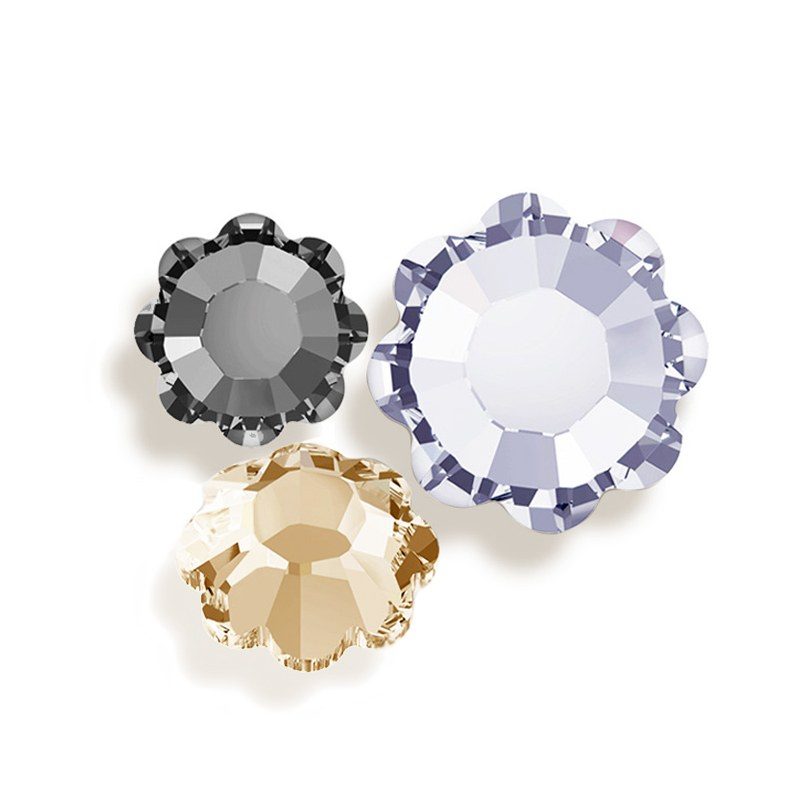 Fancy hotfix stones - flower shape