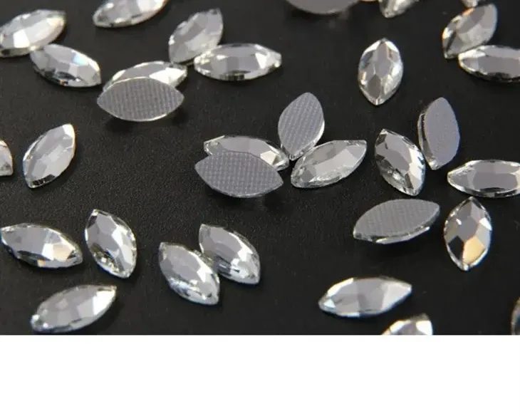 Hotfix fancy-shape rhinestones - navette photo 7