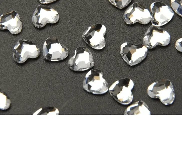 Hotfix fancy-shape rhinestones - heart photo 4
