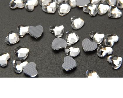 Hotfix fancy-shape rhinestones - heart