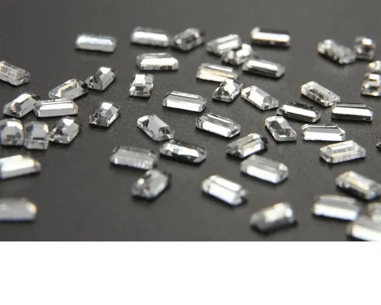 Hotfix fancy-shape rhinestones - baguette and square