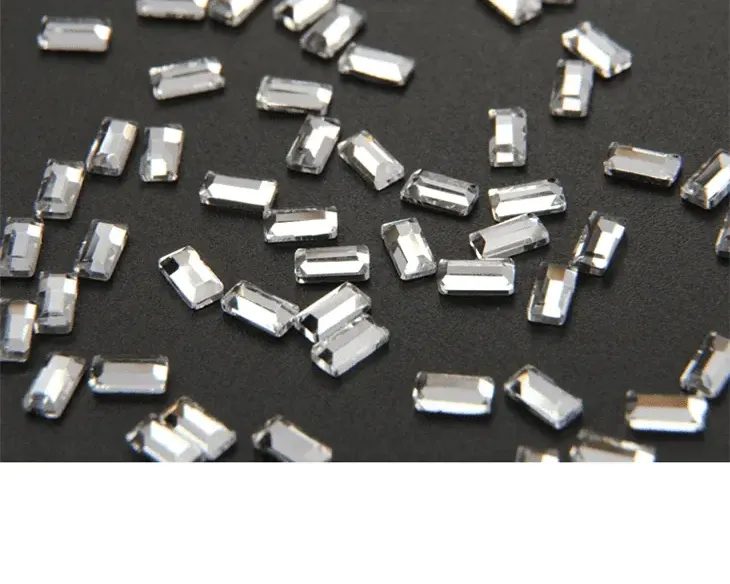 Hotfix fancy-shape rhinestones - baguette and square photo 2