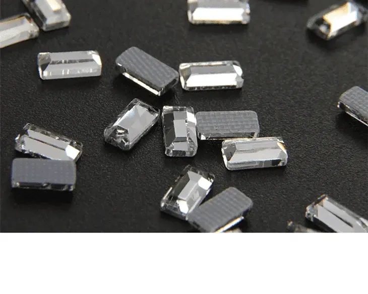 Hotfix fancy-shape rhinestones - baguette and square photo 4