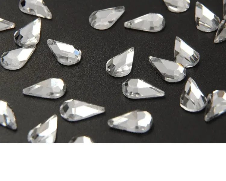 Hotfix fancy-shape rhinestones - teardrop