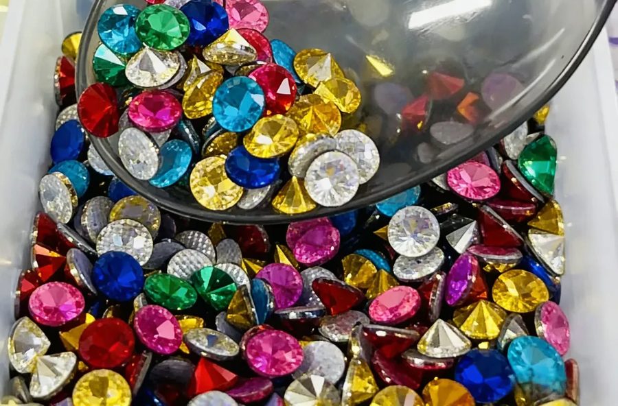 Hotfix spire (cone) rhinestones photo 2