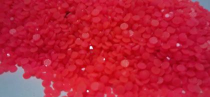 Hotfix epoxy stones - rhinecut round - F Pink 3 mm