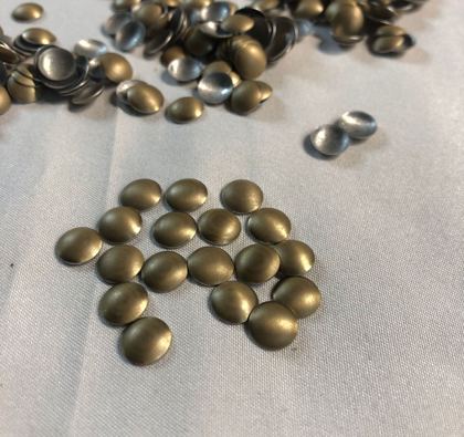 Hotfix half-round studs 3 mm