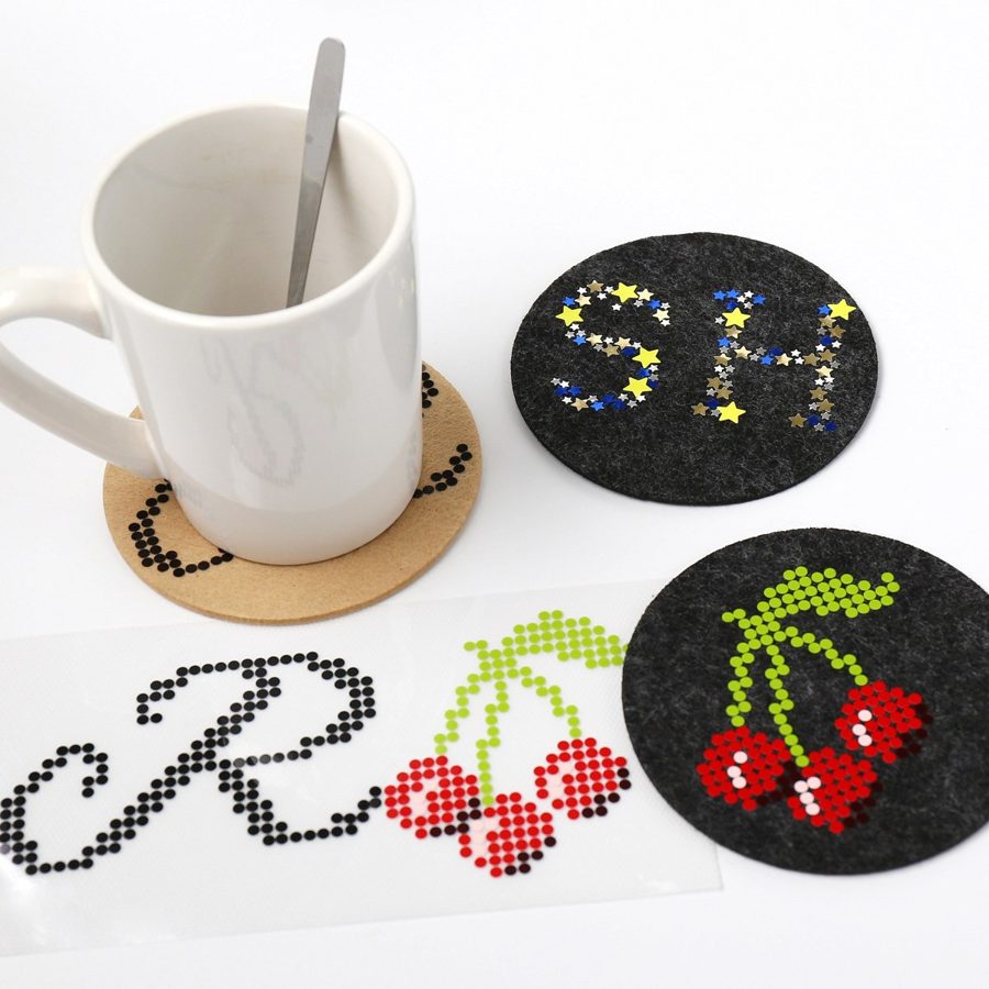 Hotfix sequin transfer (spangle motif) photo 5