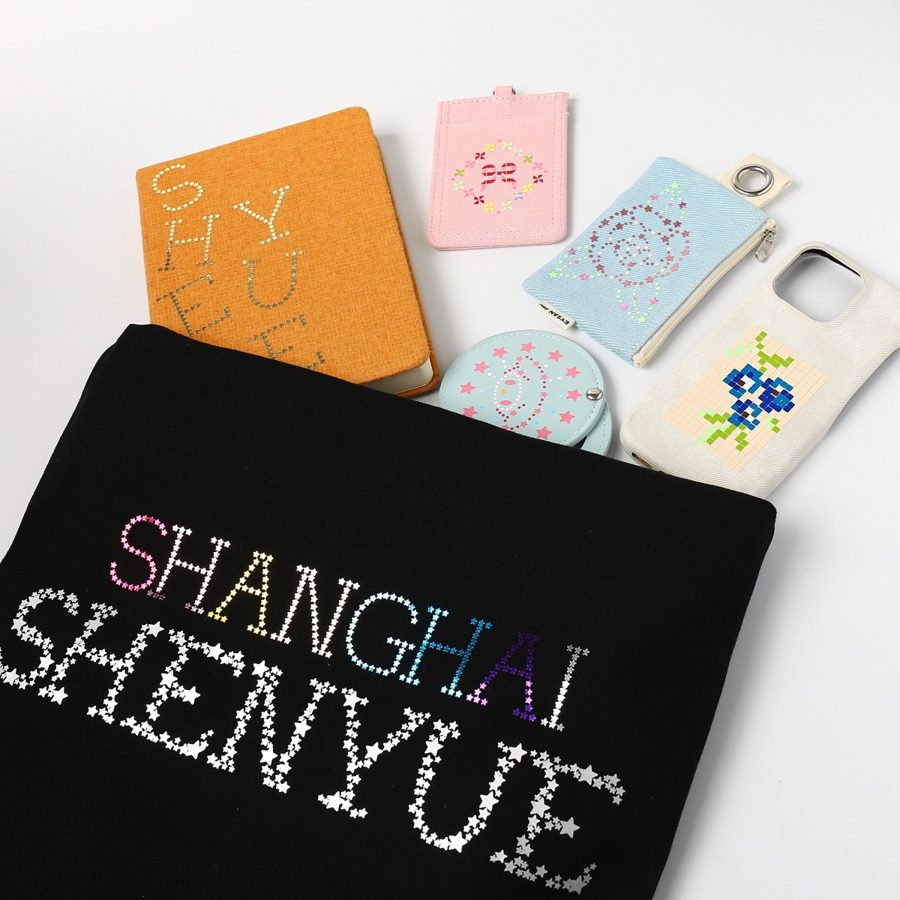Hotfix sequin transfer (spangle motif) photo 6