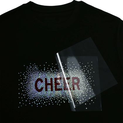 Hotfix sequin transfer (spangle motif)