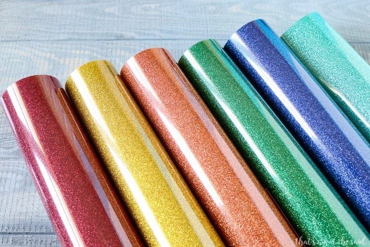 Glitter metallic HTV