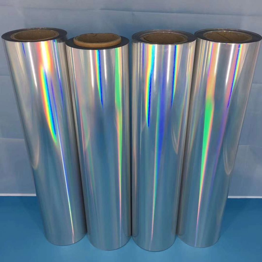 Holographic silver HTV