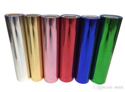 Metallic foil HTV