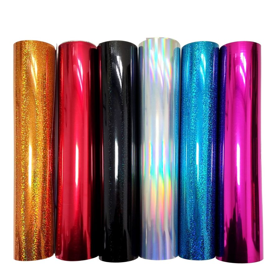 Metallic hologram HTV colours
