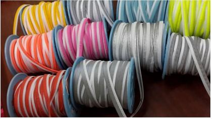 Reflective piping tapes - assorted